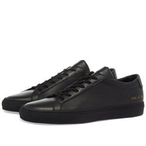 Common Projects Achilles Low Top Black Sz 42